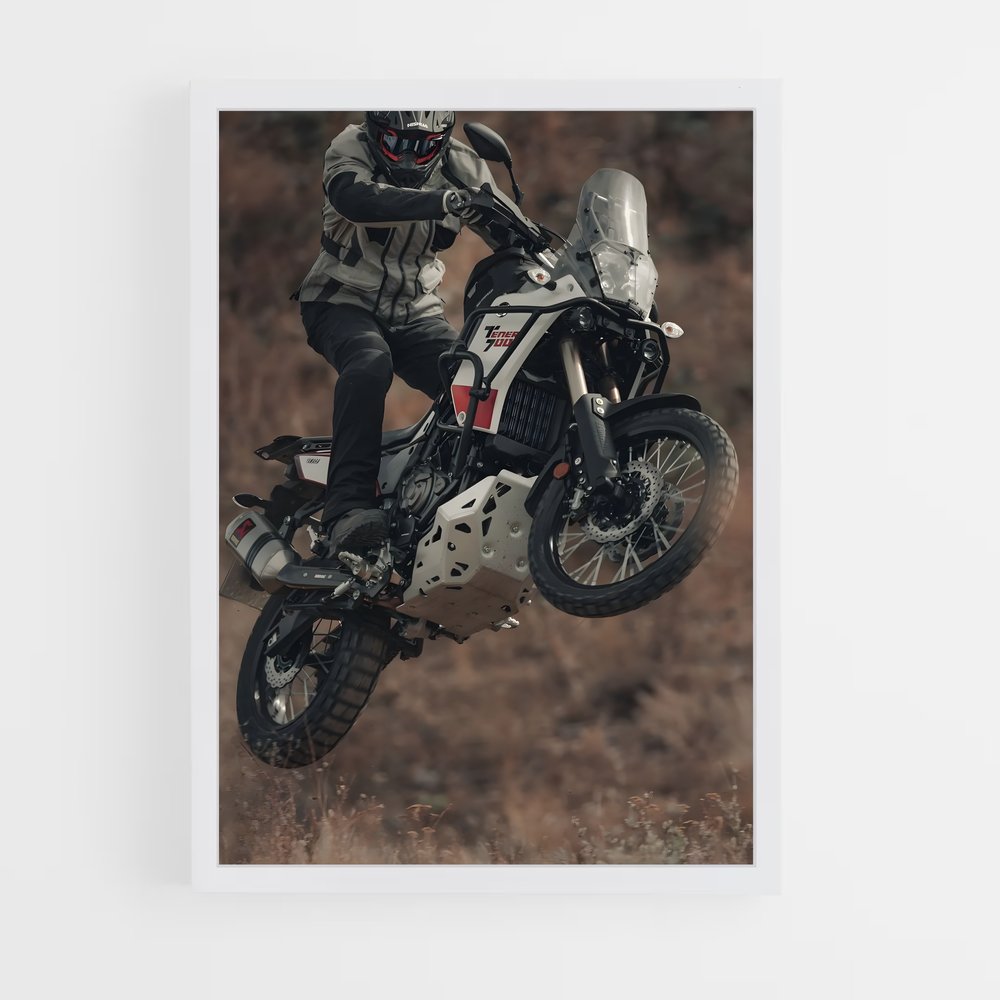 Poster Aventure Motocycliste – affiche Yamaha (vue 3)